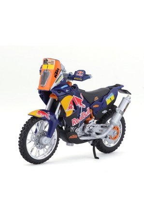 KTM 450 Rally 1/18 Ölçek Burago Model Motosiklet Diecast Motosiklet oyuncak model