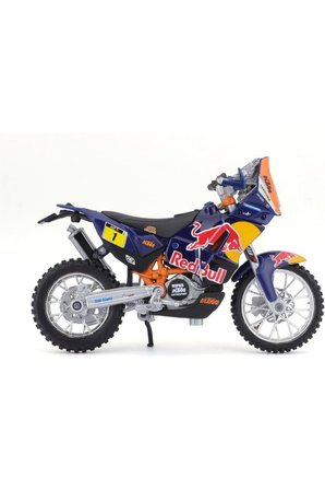KTM 450 Rally 1/18 Ölçek Burago Model Motosiklet Diecast Motosiklet oyuncak model