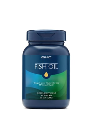 GNC Fish Oil 60 Yumuşak Kapsül