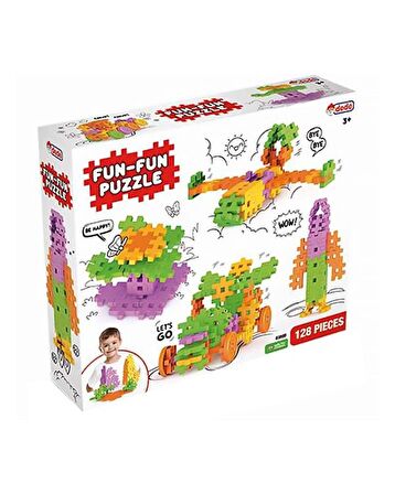 Dede Fun Fun Puzzle 128 Parça 03905