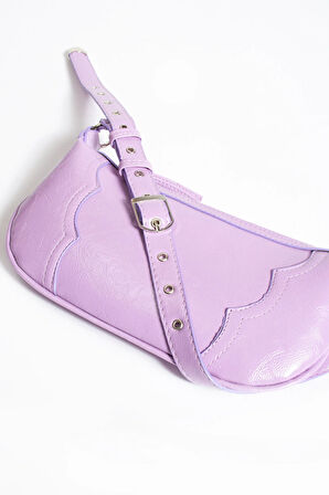 Omuz çantası  baget zımbalı çanta