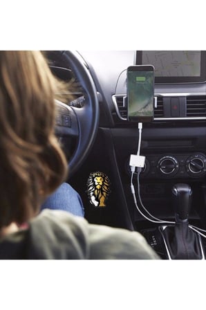 İphone Lightning Uyumlu Kulaklık ve Şarj Çoğaltıcı Kablo
