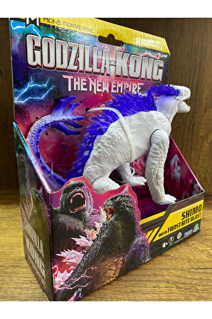 GODZILLA Kong Aksiyon Figür SHIMO WITH FROST BITE BLAST EJDERHA FİGÜRÜ DİNAZOR FİGÜR