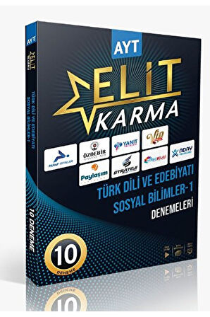 Elit Karma Ayt Türk Dili Ve Edebiyatı Sosyal Bilimler 1-10 Branş Deneme / 9786258110265