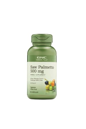 GNC Herbal Plus Saw Palmetto 500 mg 90 Kapsül