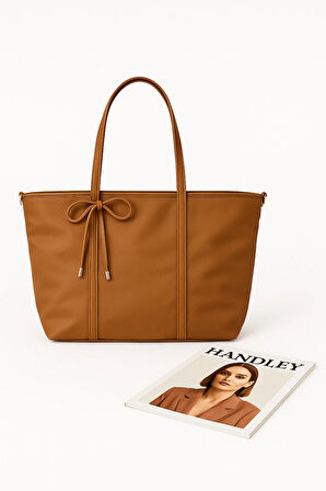 Luxe Bow Tote Omuz Çantası