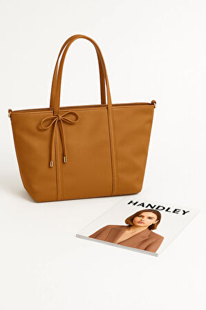 Luxe Bow Tote Omuz Çantası