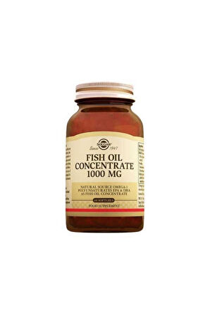 Solgar Fish Oil Concentrate 1000 mg 60 Softgel