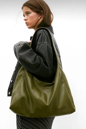 Lüks Oversize Omuz Çantası