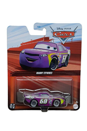 Disney Cars Arabalar Filmi 1/55 Ölçek Tekli Karakter Araçlar GRR54 Manny Flywheel