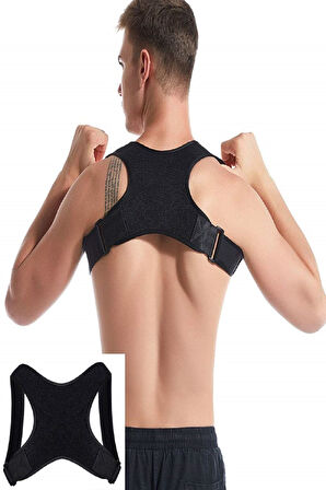 Sırt Omuz Dik Tutan Posturex Çapraz Korse