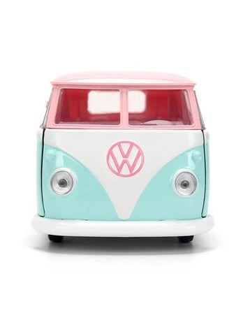 Jada Disney Stitch Angel Desenli 1961 Volkswagen Bus Metal Model Araç 1:32 9336358314R00