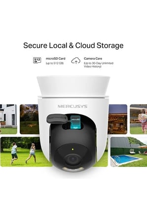 MC510 Outdoor Pan/Tilt Security Wi-Fi Camera