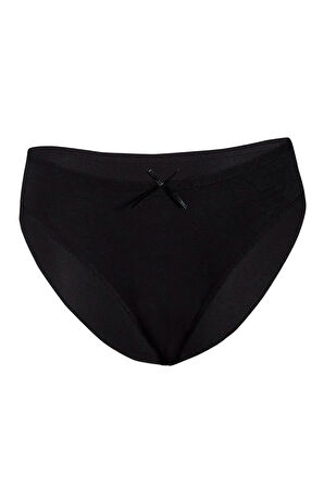 Kadın 12'li Paket Bambu Bikini Külot