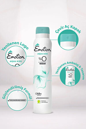 Aqua Kiss Deodorant 6x200 ml
