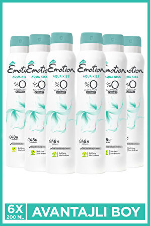 Aqua Kiss Deodorant 6x200 ml