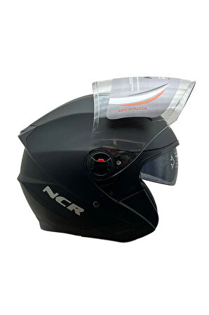 MOTOSİKLET NCR YAZLIK YARIM GÜNEŞ VİZÖRLÜ KASK