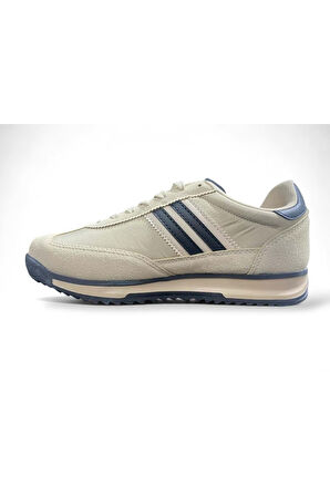M.P Jogging 6228 Erkek Spor Ayakkabı - Bej-Siyah - 43