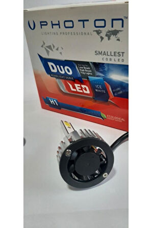 2023 En Yeni Seri H1 Duo Led Xenon Şimşek Etkili Beyaz Zenon H1