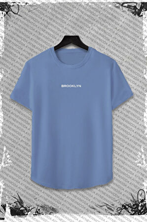 Brooklyn Baskılı Oversize T-Shirt şort 2li alt üst takımı