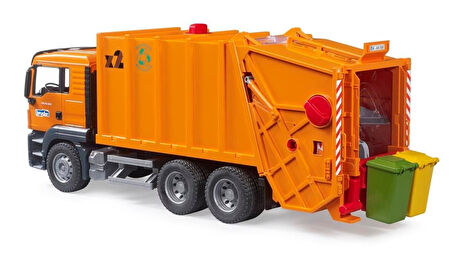 Bruder BR03760 Man TGS Çöp Kamyonu (turuncu)
