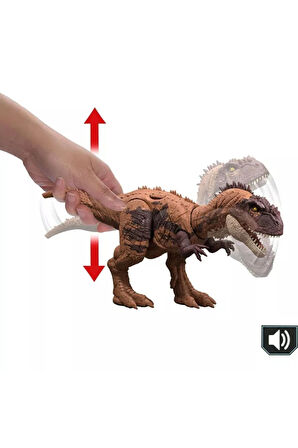 Jurassic World Chaos Theory Wild Roar Kryptops Dinozor Figürü – Sesli ve Hareketli Oyuncak