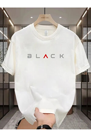 Newon Unisex Bisiklet Yaka Oversize Tshirt