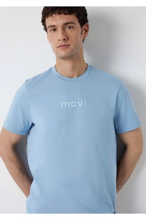M0612732 Logo Baskılı T-Shirt Erkek Tişort