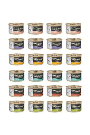 Pastete Karışık Kedi Yaş Maması 24 X 85 gr