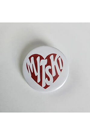 Mitski Buton Rozet