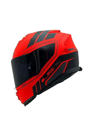 STORM 2 FIST MAT TURUNCU-SİYAH KASK SİYAH CAM