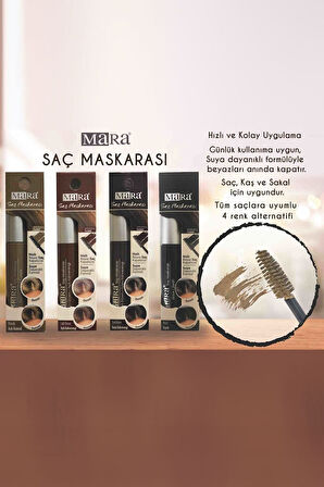  Mara Hair Mascara - Dark Brown*48 koyu kahve