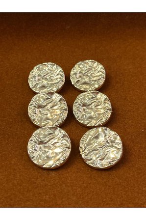 Kırışık model tasarım gold kaban-ceket düğme seti