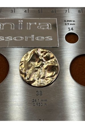 Kırışık model tasarım gold kaban-ceket düğme seti