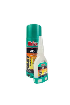 705 Hızlı Yapıştırıcı (MDF KİT) 400ml 100g 10 Adet Gönderilir