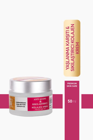 Yaşlanma Karşıtı & Sıkılaştırıcı Kolajen Krem 50ml