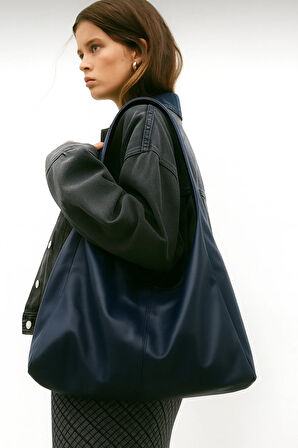 Lüks Oversize Omuz Çantası