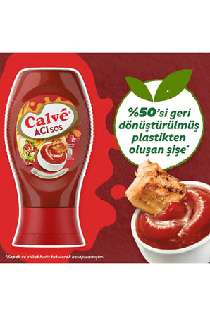 Calve Acı Sos 265 Gr x 2 Adet