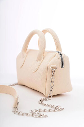 Kadın el ve omuz çantası mini şık tasarımlı