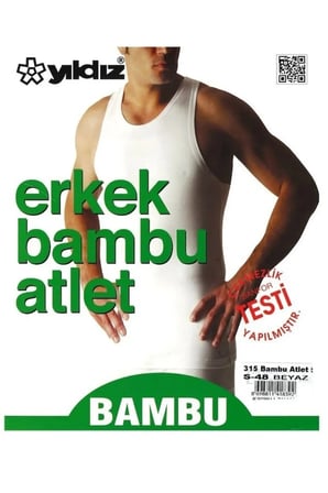 6’lı Paket Bambu Erkek Atlet – %94 Bambu, Nefes Alabilen ve Ekstra Esnek