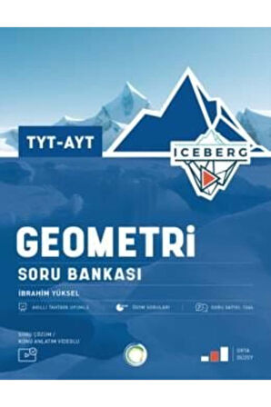 Okyanus YKS TYT AYT Geometri Iceberg Soru Bankası Okyanus Yayınları