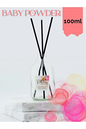 Bebek Pudrası Eko Çubuklu Oda Kokusu - Kokulu Çubuk 100ml