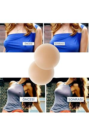 CLZ192 Göğüs Ucu Gizleyen Şeffaf Silikon Ped - Nipple Silicone