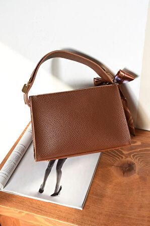 FULARLI ŞIK TREND EL VE OMUZ ÇANTASI