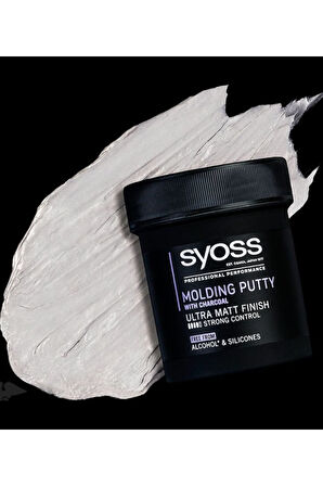 Syoss Fiber High Control Şekillendirici Mat Wax Yüksek Tutuculuk- Karbon