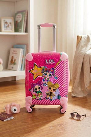 ABS L.O.L. Candy Girl Stars 4 Tekerlekli Çocuk Valizi – Şıklık ve Dayanıklılık