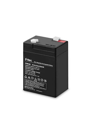 6v4ah 20hr Valve Regulated Rechargeable Battery 6 Volt 4 Amper Bakımsız Kuru Akü 6v 4ah Akü