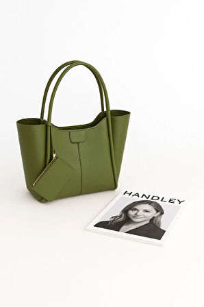 Lüks Büyük Kapasiteli Suni Deri Omuz Çantası