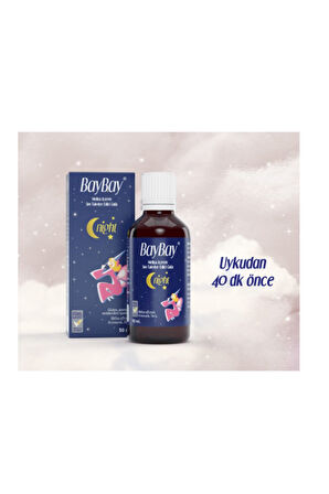 Night Damla 50 Ml X4 Adet - Melisa Içeren Takviye Edici Gıda