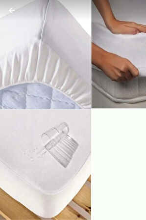 Özdilek Beyaz Micro Fitted Sıvı Geçirmez Yatak Koruyucu Alez 120x200